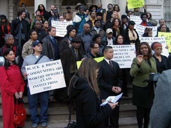 Latitia James speaks